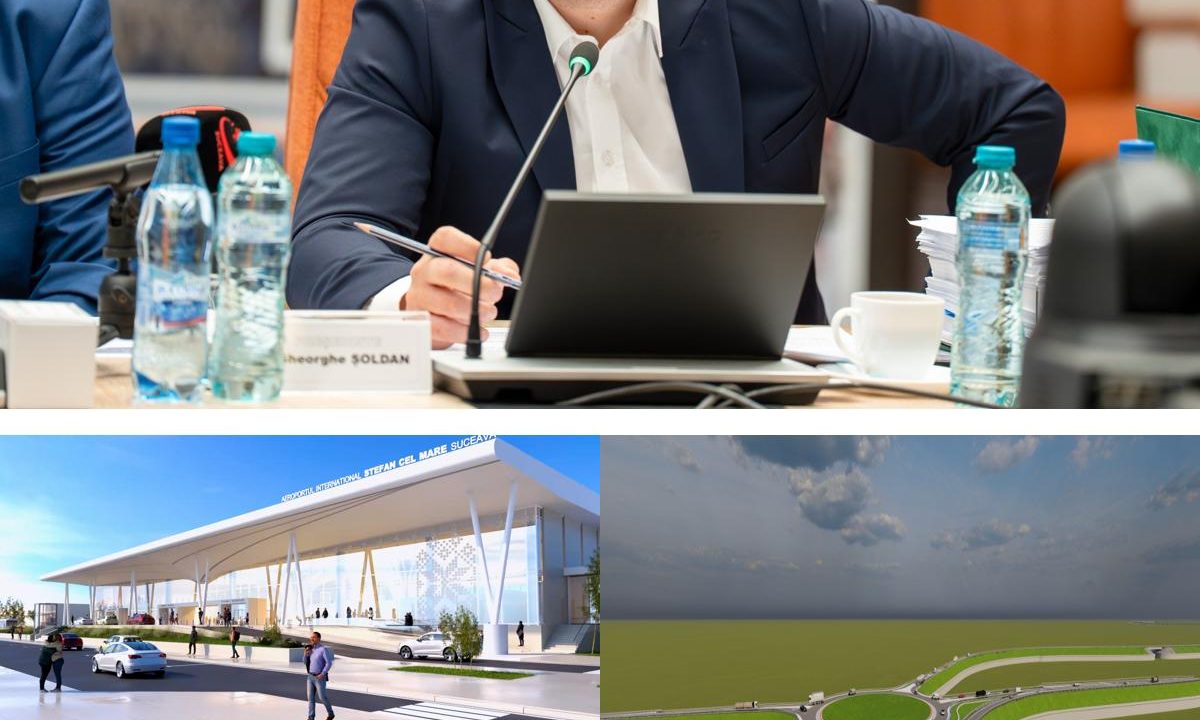 Concurență mare la licitațiile pentru varianta ocolitoare de la Gura Humorului și pentru noul terminal al Aeroportului Internațional „Ștefan cel Mare” Suceava