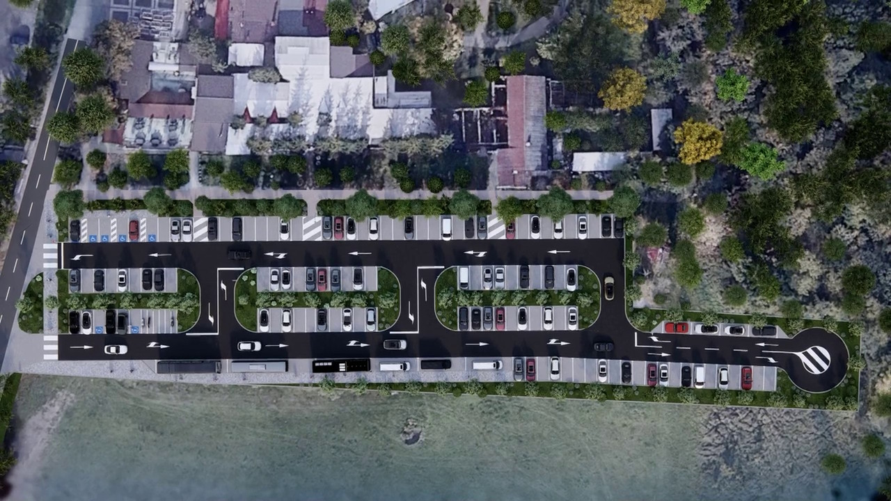 Au început lucrările la parcarea modernă de la Cetatea de Scaun a Sucevei